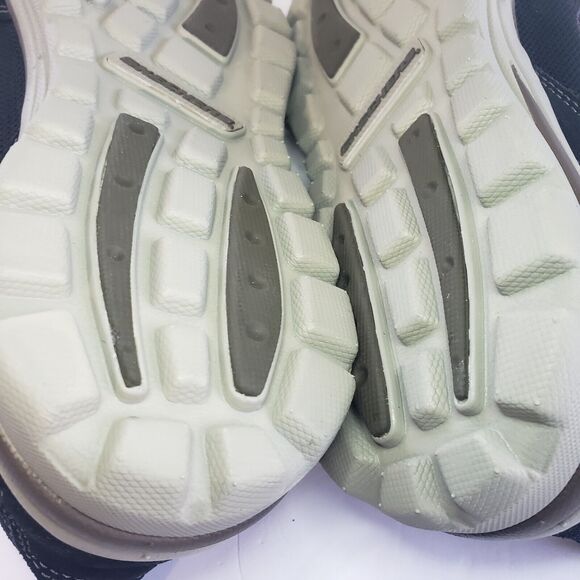 Skechers Mens Size 14 Black Relaxed Fit Memory Foam Textile Leather SN64365 - Picture 10 of 16